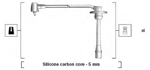 MAGNETI MARELLI Süütesüsteemikomplekt 941335010907